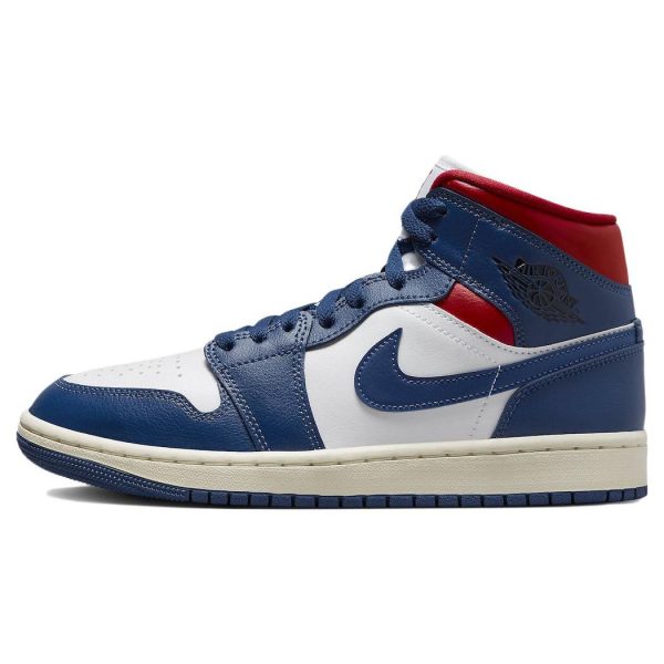 Air Jordan 1 Mid French Blue   White Gym-Red Sail (BQ6472-14636)
