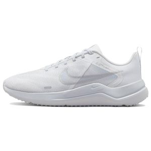 Nike Downshifter 12 White Metallic Silver Pure-Platinum (DD9294-10036)