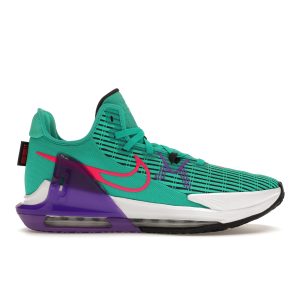 Nike LeBron Witness 6 Emerald Berry Green Clear-Emerald Hyper-Pink (CZ4052-30045)