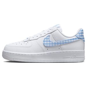 Nike Air Force 1 07 Essential University Blue Gingham (DZ2784-10038)