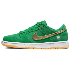 Nike Dunk Low SB St      Lucky-Green Metallic-Gold (BQ6817-30336)