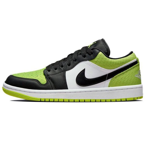 Air Jordan 1 Low SE Vivid Green Snakeskin (DX4446-30140)