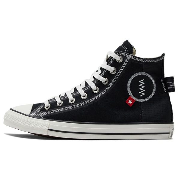 Converse Chuck Taylor All Star High Logo Tag -    Egret A (06105C35)