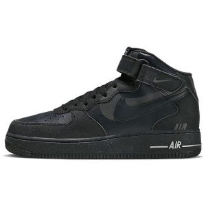 Nike Air Force 1 Mid 07 Halloween  Midnight Black Off-Noir Light-Smoke-Grey (DQ7666-00142)