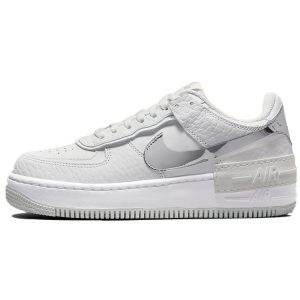 Nike Air Force 1 Shadow White Metallic Silver Summit-White (DQ0837-10040)