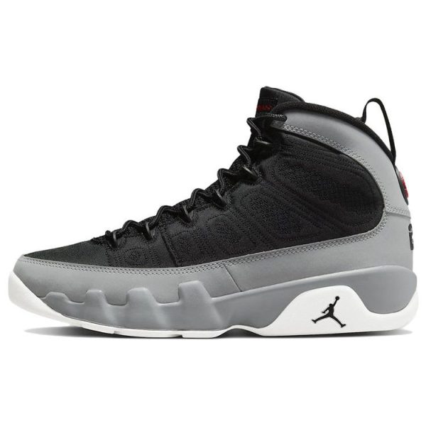Air Jordan 9 Retro Particle Grey Black University-Red White (CT8019-06043)