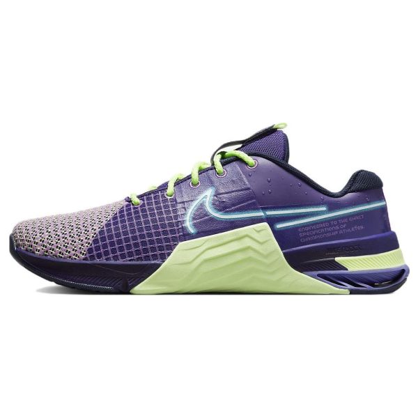 Nike Metcon 8 AMP Deep Purple Barely Volt Blackened-Blue Baltic-Blue (DV1206-50044)