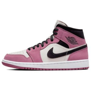 Air Jordan 1 Mid SE Berry Pink   White Light-Mulberry Light-Bone (DC7267-50044)
