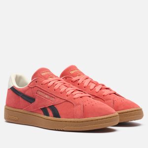 кроссовки Reebok Club C Grounds UK (100209040) розового цвета