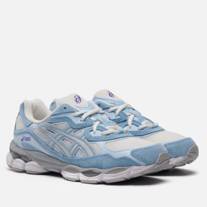 кроссовки ASICS Gel-Nyc (1203A383-107) голубого цвета