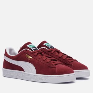 кроссовки Puma Suede Classic (399781-05) бордового цвета