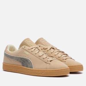 кроссовки Puma Suede Reward (401351-02) бежевого цвета