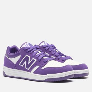 кроссовки New Balance BB480LWD (BB480LWD) фиолетового цвета