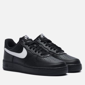 кроссовки Nike Air Force 1 '07 (FZ0627-010-4_450X450.JPG) черного цвета