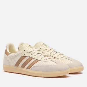 кроссовки adidas Samba OG (JI3185) бежевого цвета