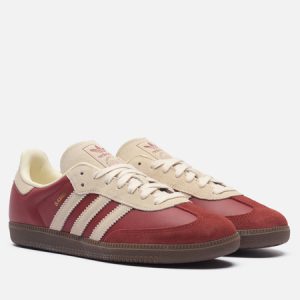 кроссовки adidas Samba OG (JI3216) красного цвета