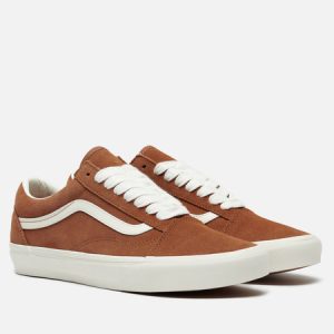 кеды Vans Old Skool Oversized Lace (VN000CR5N1Z) коричневого цвета