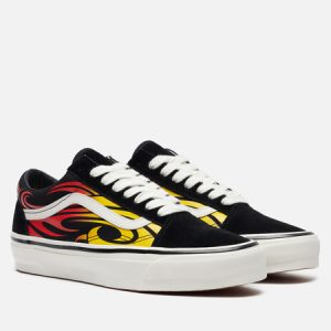 кеды Vans LX Old Skool Y2K Flame (VN000D56MCG) черного цвета