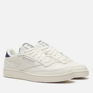 кроссовки Reebok Club C 85 (100209022) бежевого цвета
