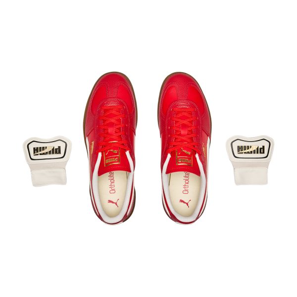 Puma Palermo Premium (40174403) красного цвета