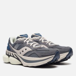 кроссовки Saucony Grid NXT Suede (S70879-2) серого цвета