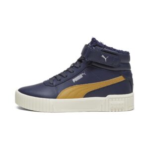 PUMA Carina 20 Mid Wtr Jr (38738004)  синего цвета