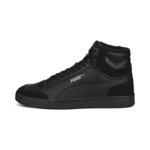 PUMA Shuffle Mid Fur (38760901)  черного цвета