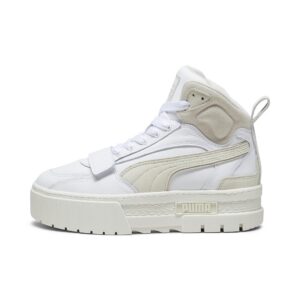 PUMA Mayze Mid Prm Wns (39308301)  белого цвета