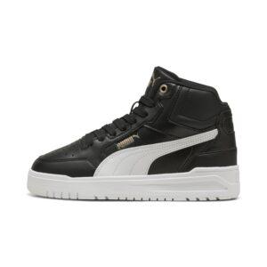 PUMA Shuffle Downtown Mid Jr (40374303)  черного цвета