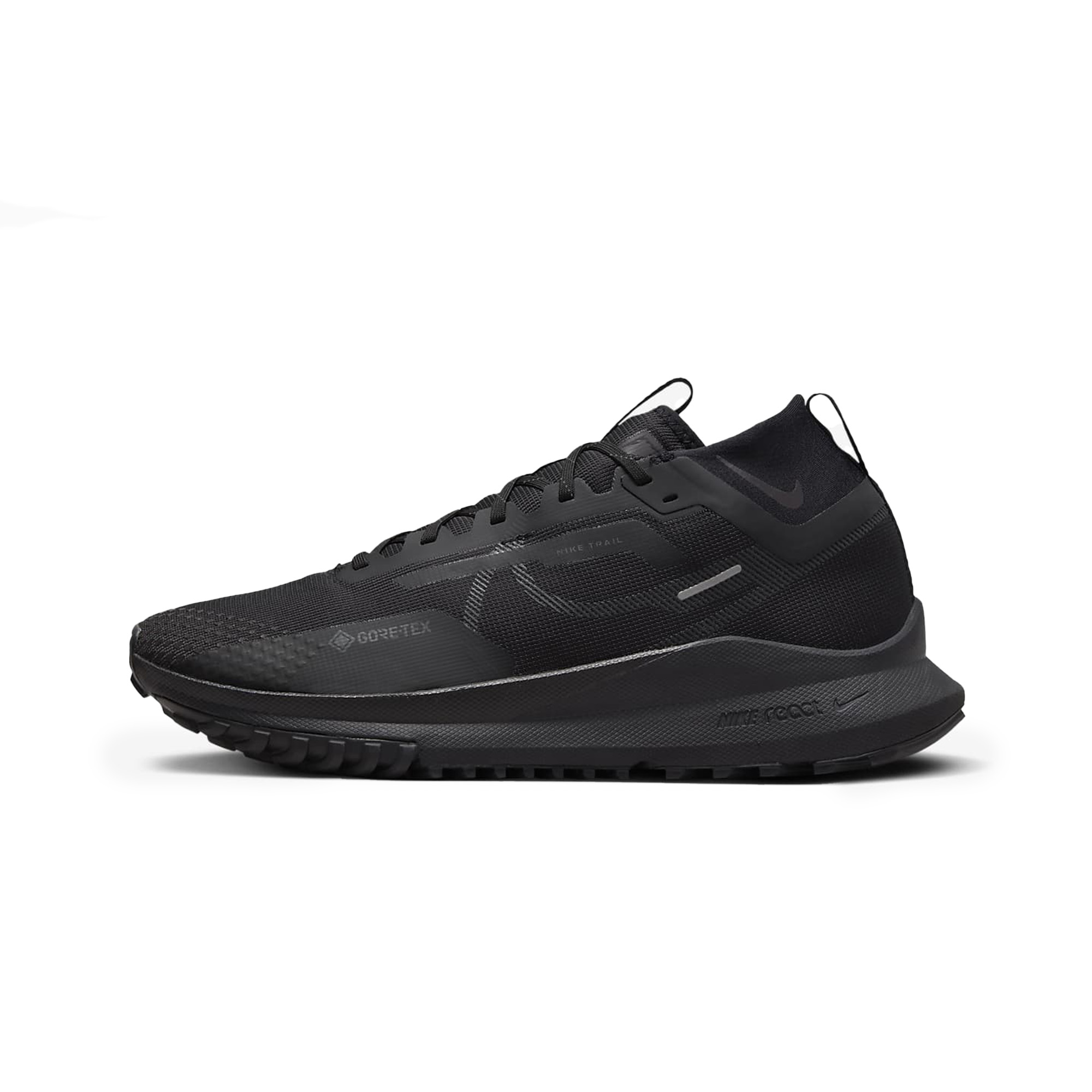 Nike React Pegasus Trail 4 Gtx (DJ7926-008) черного цвета Nike React Pegasus Trail 4 Gtx (DJ7926-008) черного цвета