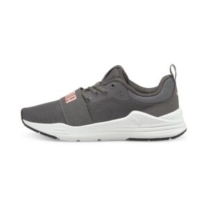 PUMA Wired Run Jr (37421414)  коричневого цвета