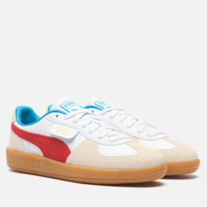 кроссовки Puma Palermo Leather (396464-21) белого цвета