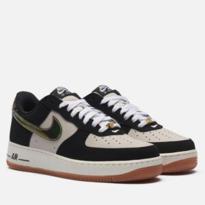 кроссовки Nike Air Force 1 Low Retro (HQ1967-100) серого цвета