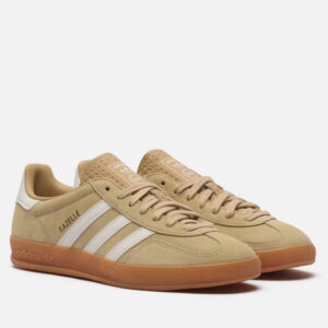 кроссовки adidas Gazelle Indoor (HQ5154) бежевого цвета