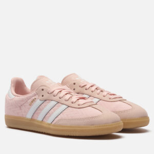 кроссовки adidas Samba OG (IH3977) розового цвета