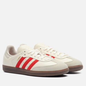 кроссовки adidas Samba OG (IH6815) бежевого цвета