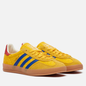 кроссовки adidas Gazelle Indoor (IH9648) жёлтого цвета