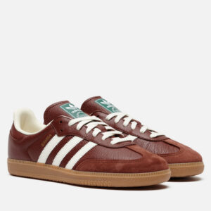 кроссовки adidas Samba OG (JR0892) коричневого цвета