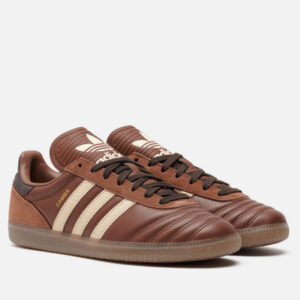 кроссовки adidas Samba JP (JR0962) коричневого цвета