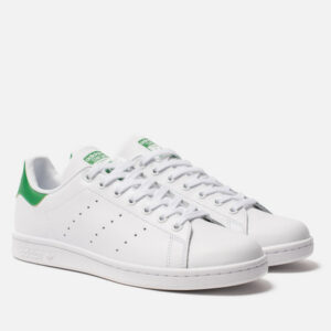кроссовки adidas Stan Smith Running (KROSSOVKI-ADIDAS-ORIGINALS-STAN-SMITH-RUNNING-WHITE-FAIRWAY-03) белого цвета