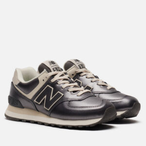 кроссовки New Balance WL574MGS (WL574MGS) серого цвета