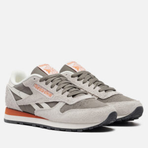 кроссовки Reebok Classic Leather (100245033) серого цвета