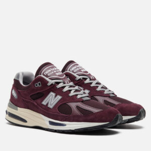 кроссовки New Balance U991AU2 (U991AU2) бордового цвета