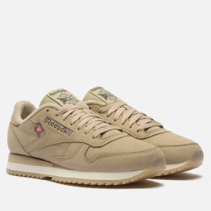 кроссовки Reebok Classic Leather Ripple (100279100) бежевого цвета