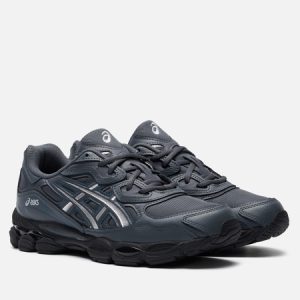 кроссовки ASICS Gel-Nyc Leather (1203A280-022) серого цвета