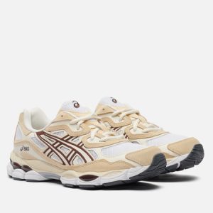 кроссовки ASICS Gel-Nyc (1203A383-117) бежевого цвета