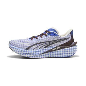 PUMA Deviate Nitro 4 Check (40630702) синего цвета