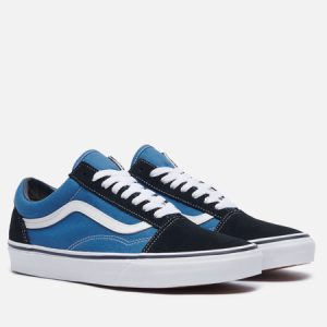кеды Vans Old Skool (KEDY-VANS-OLD-SKOOL-NAVY) синего цвета