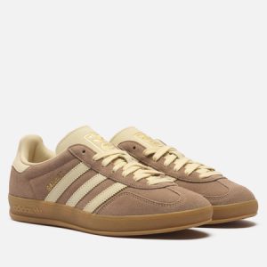 кроссовки adidas Gazelle Indoor (KI2252) бежевого цвета