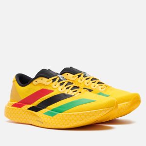 кроссовки adidas x Bob Marley Adizero Evo SL Woven Jamaica (KJ3625) жёлтого цвета
